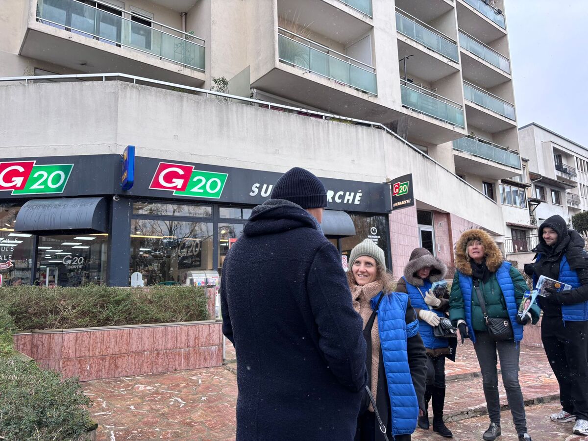Tractage devant le G20 - Février 2026