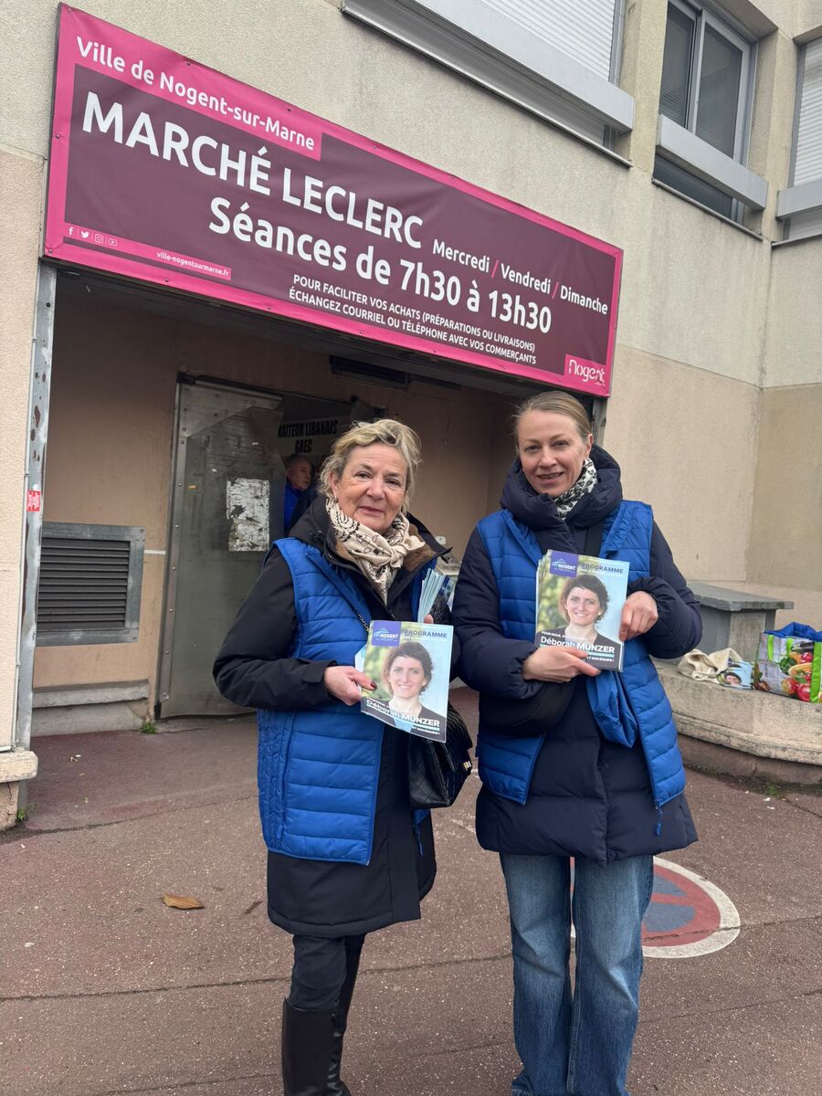 Tractage au Marché Leclerc - Février 2026